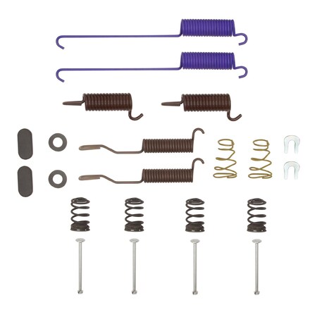 Dynamic Friction Co Drum Brake Hardware Kit, Rear 370-55000